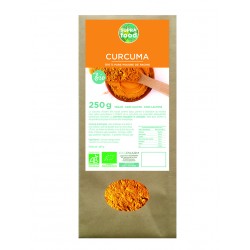 Curcuma Biologique 100% pure poudre de racine* 250g