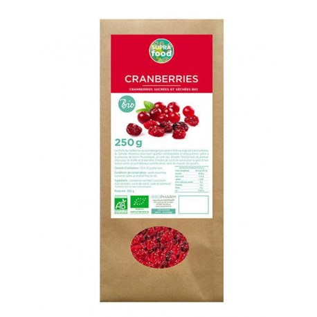 Cranberries Biologiques* 250 g