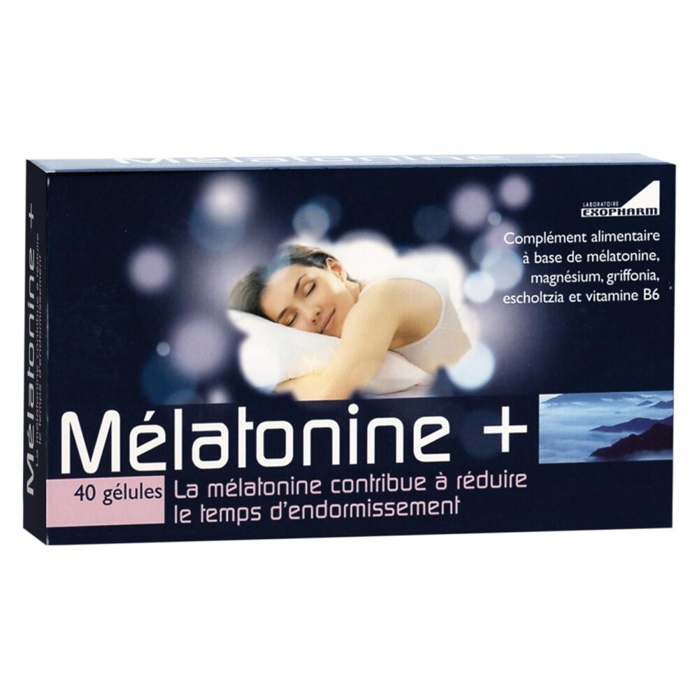 Mélatonine+ – 40 gélules