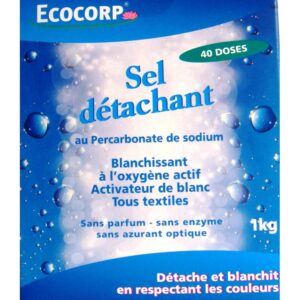 Sel Détachant au Percarbonate de Sodium 1 Kg - 40 doses Sel Détachant au Percarbonate de Sodium 1 Kg - 40 doses