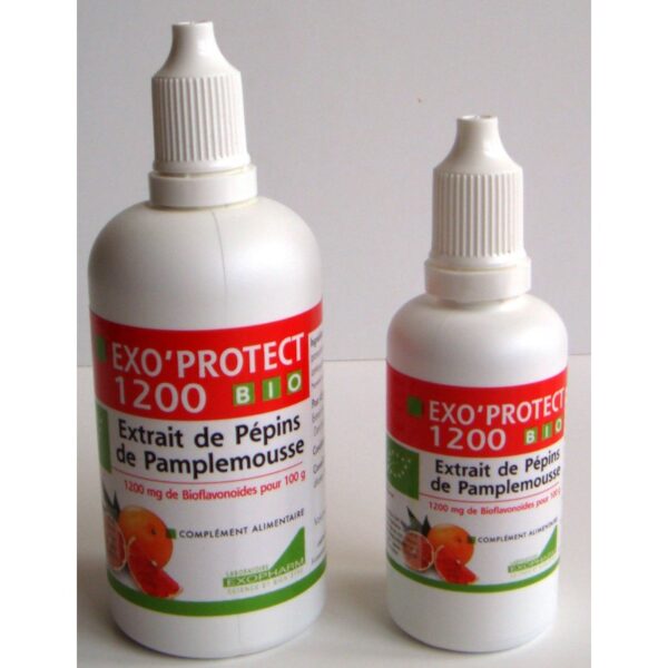 Exo'Protect 1200 – Extrait de Pépins de pamplemousse* 50 ml Exo'Protect 1200 – Extrait de Pépins de pamplemousse* 50 ml