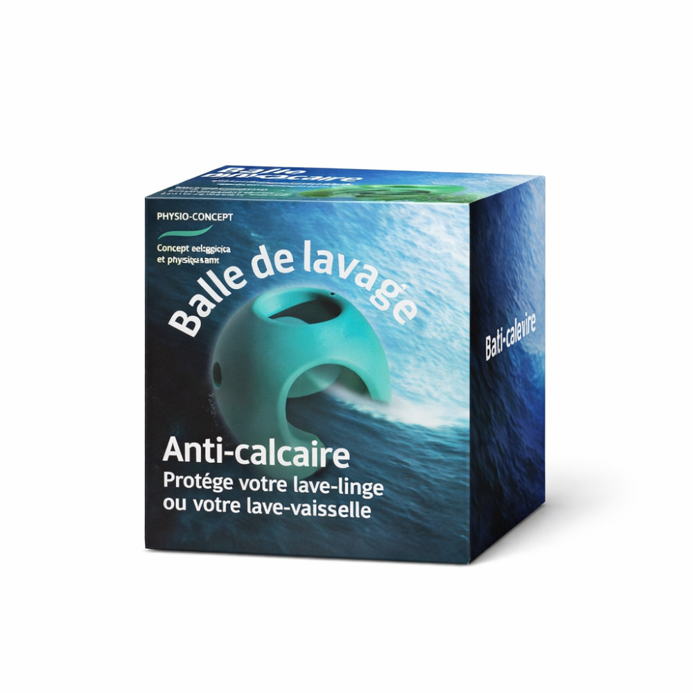Balle Anti-Calcaire Lave-linge & Lave-vaisselle | Protection écologique contre le tartre