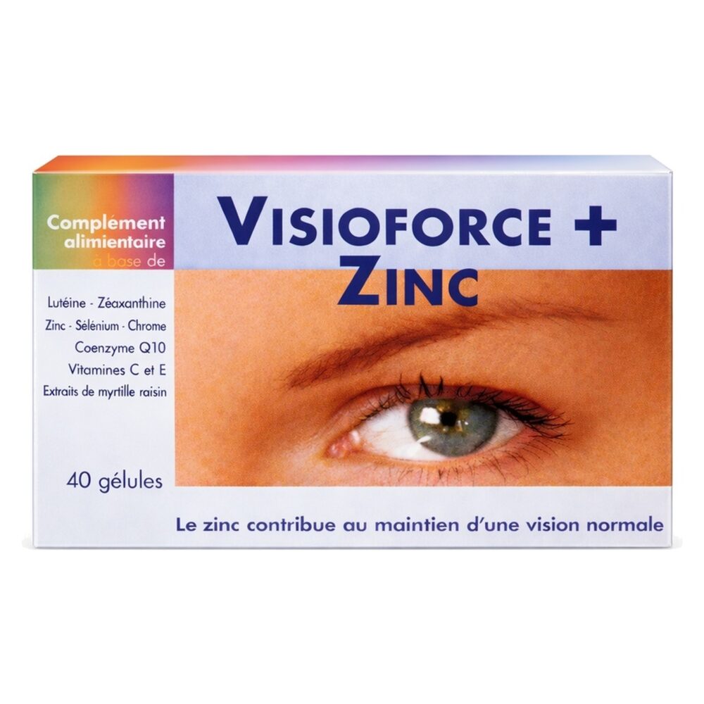 Visioforce + Zinc – 40 gélules