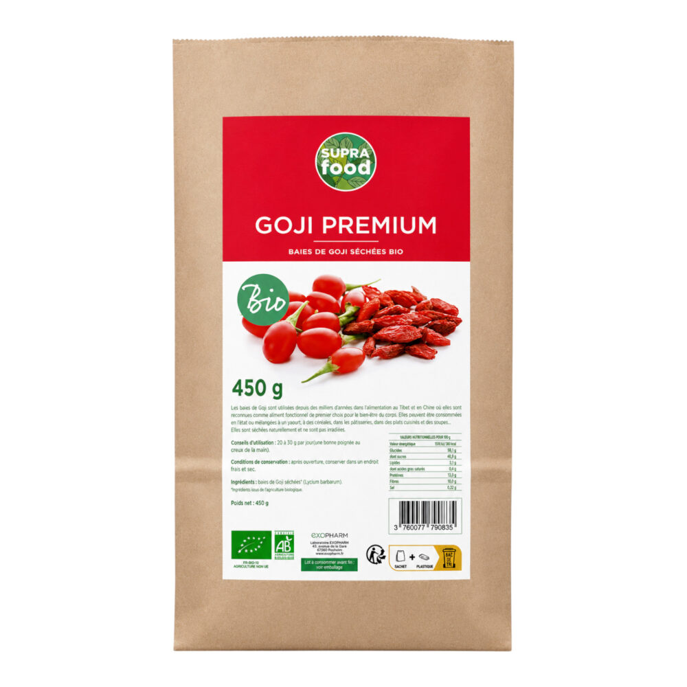 suprafood-goji-premium-bio-450g Baies de Goji Bio