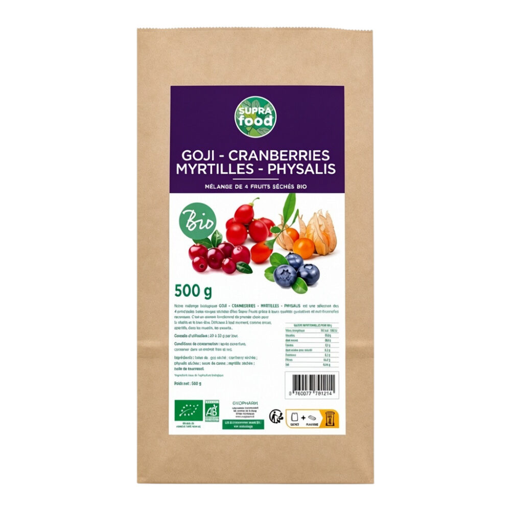 suprafood-melange-4-fruits-bio-500g Mélange 4 Super Fruits Bio