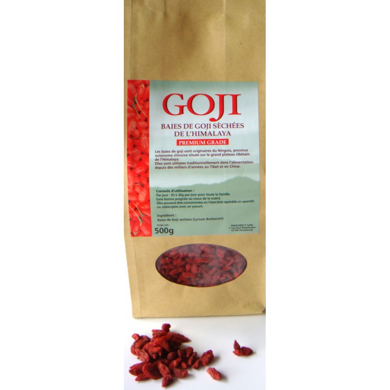 Baies de goji de l'Himalaya Premium Grade 1 Kg Baies de goji de l'Himalaya Premium Grade 1 Kg
