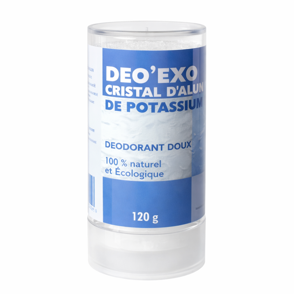 DEO’Cristal d’Alun de Potassium — Déodorant naturel 24h
