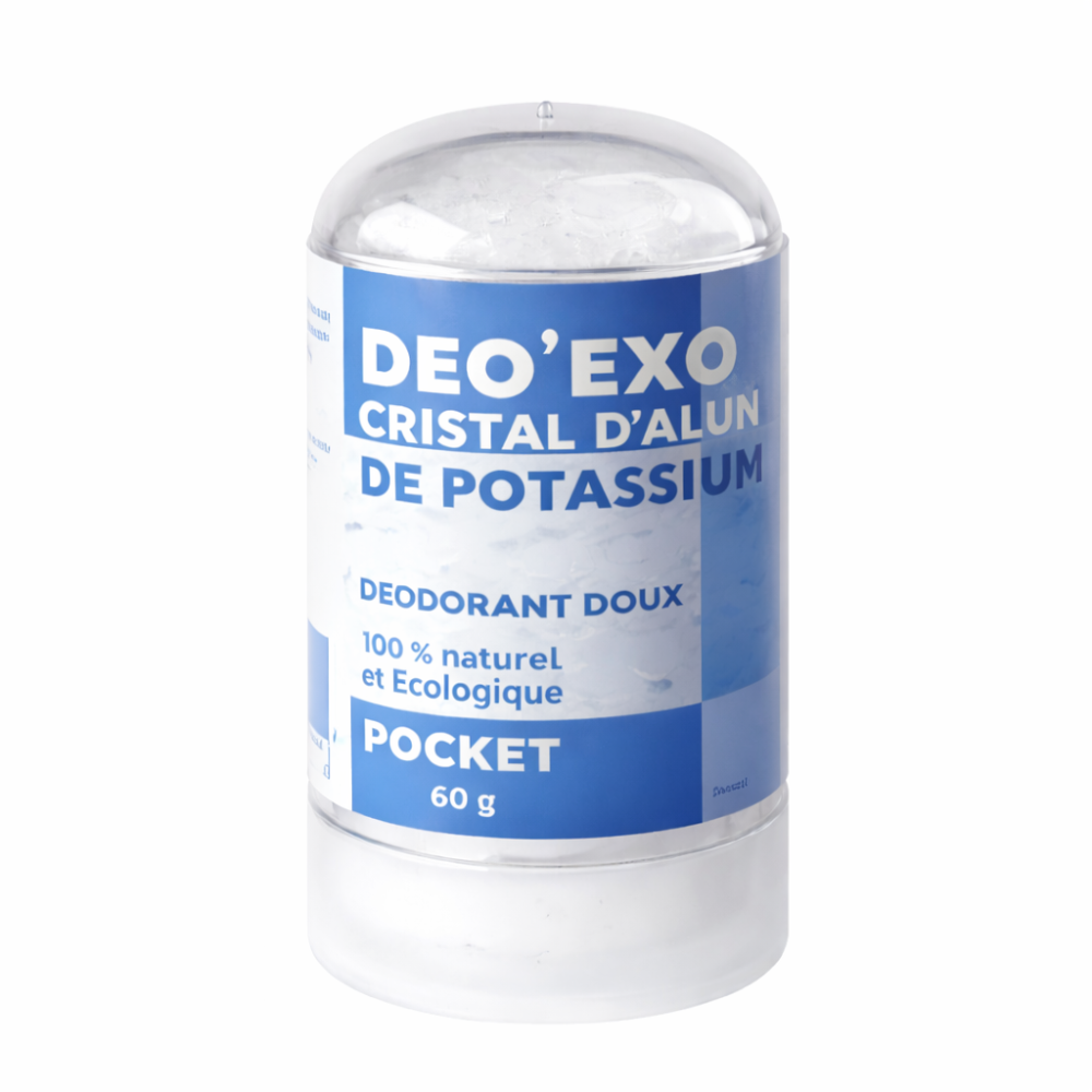 DEO’Cristal d’Alun de Potassium — Déodorant naturel 24h