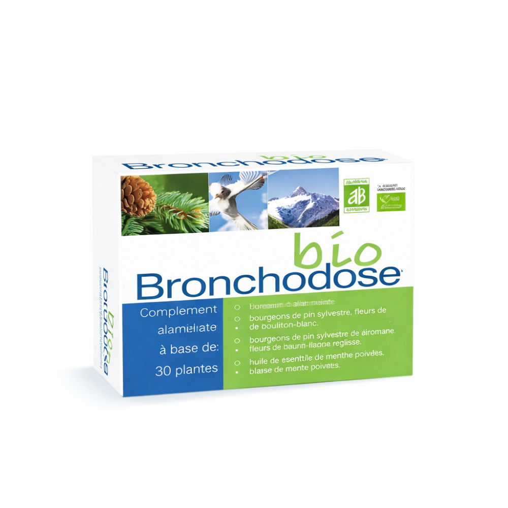 BRONCHODOSE BIO Ampoules — Complexe 18 plantes | Confort respiratoire