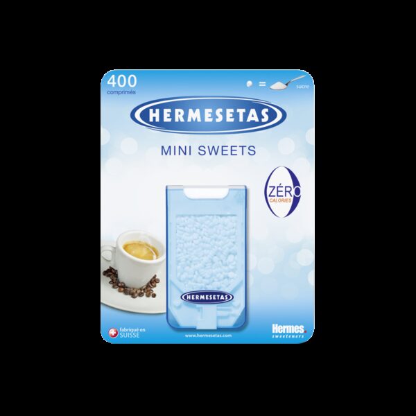 Hermesetas Mini Sweets 400 Comprimés Lot 4+1 offert Hermesetas Mini Sweets 400 Comprimés Lot 4+1 offert