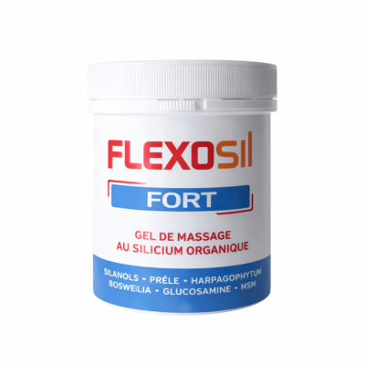 Flexosil Fort — Gel silicium organique | Confort articulations, dos & muscles