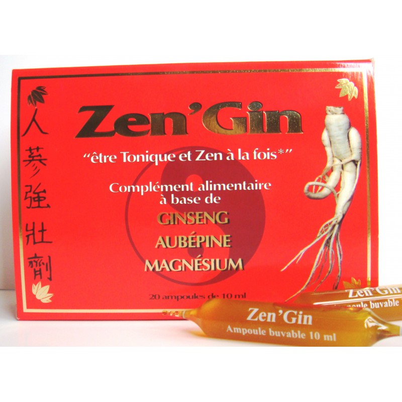 Zen'Gin 20 ampoules Zen'Gin 20 ampoules