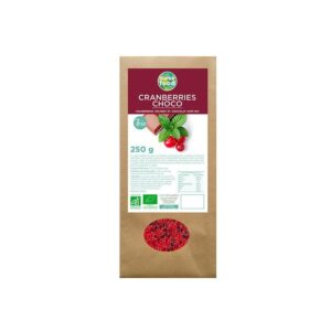 Chocolat & Cranberries biologiques 250 g
