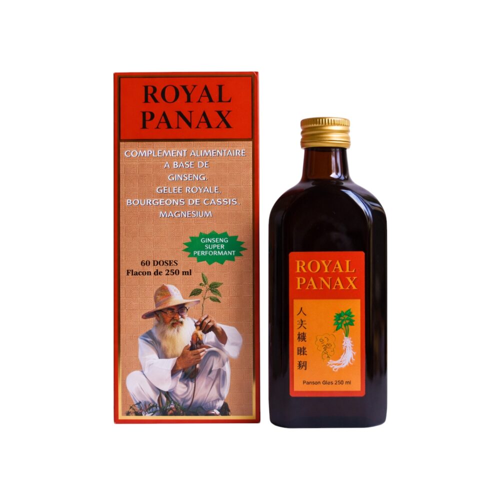 Royal Panax Ginseng — Flacon vitalité | Ginseng, gelée royale & vitamines