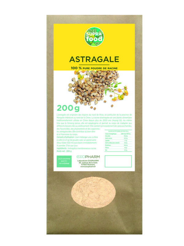 Astragale en poudre – 100 % racine | Plante traditionnelle d’Asie