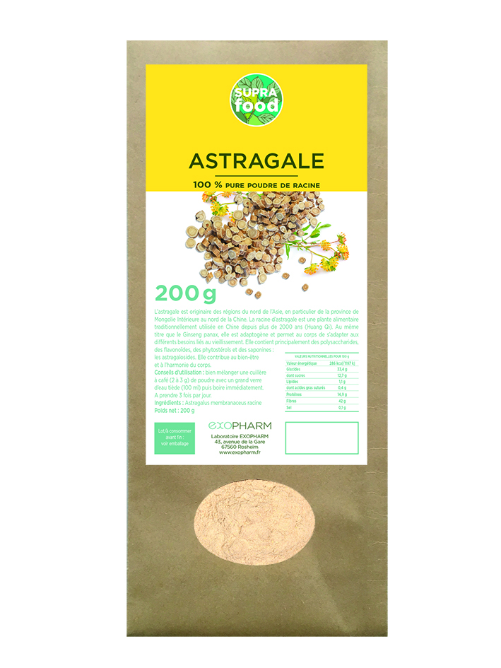 Astragale en poudre – 100 % racine | Plante traditionnelle d’Asie