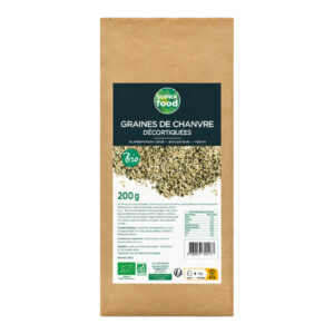 Graines de Chanvre Bio — Décortiquées 200 g