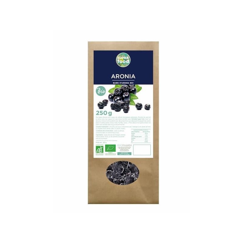 Baies d'Aronia Biologiques* 250g Baies d'Aronia Biologiques* 250g