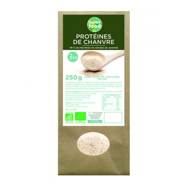 Protéines de Chanvre biologiques* 250g Protéines de Chanvre biologiques* 250g
