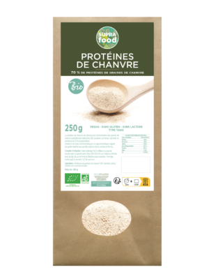 Protéines de chanvre bio – 70 % protéines végétales | Nutrition & performance