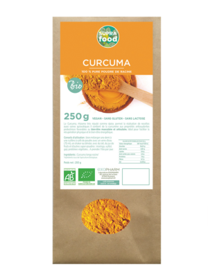 Curcuma bio en poudre – Racine de curcuma | Antioxydants & bien-être articulaire