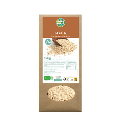 maca-biologique-suprafood-250g Maca bio en poudre – 100 % racine | Énergie & vitalité naturelle