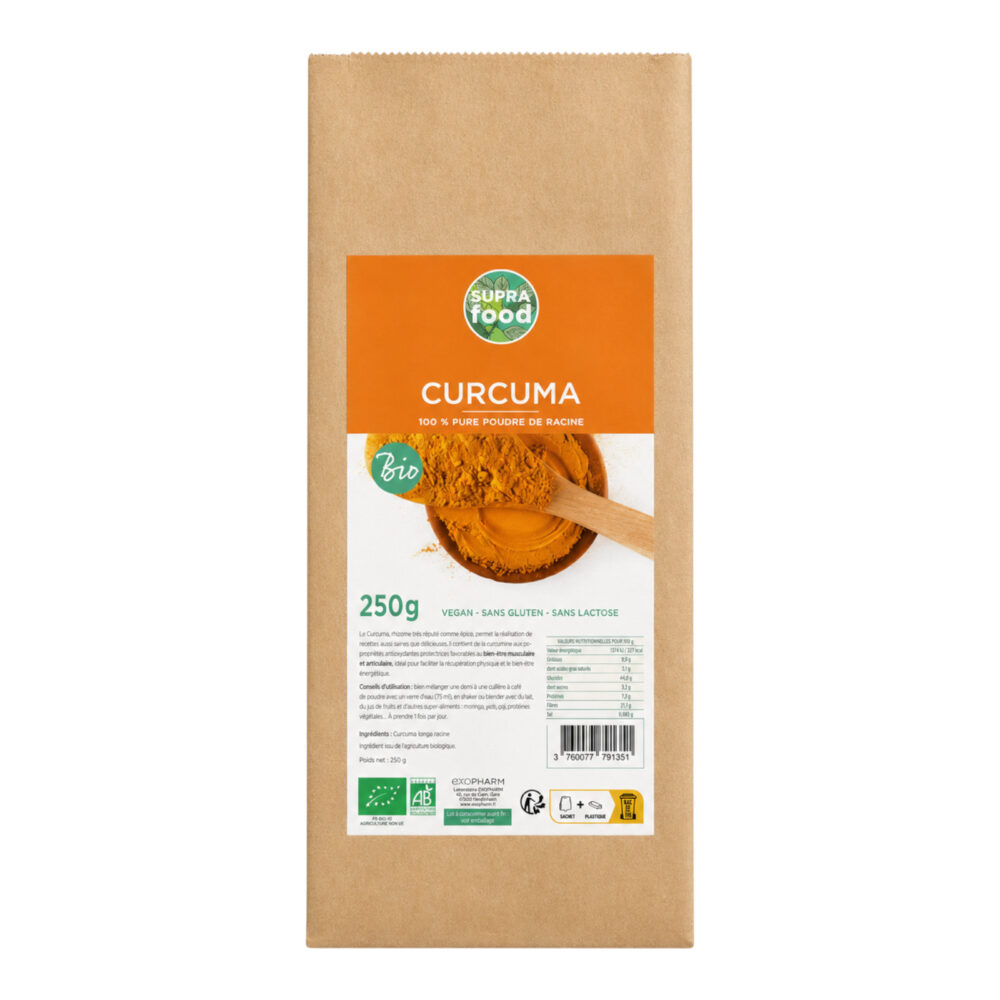 Curcuma Bio en Poudre 250 g