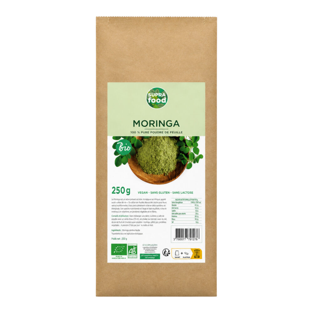 Moringa Bio en Poudre 250 g