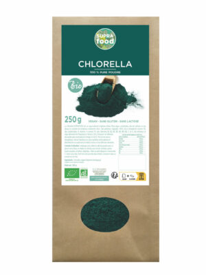 CHORELLA Clean Chlorella bio en poudre – 100% pure | Micro-algue riche en protéines