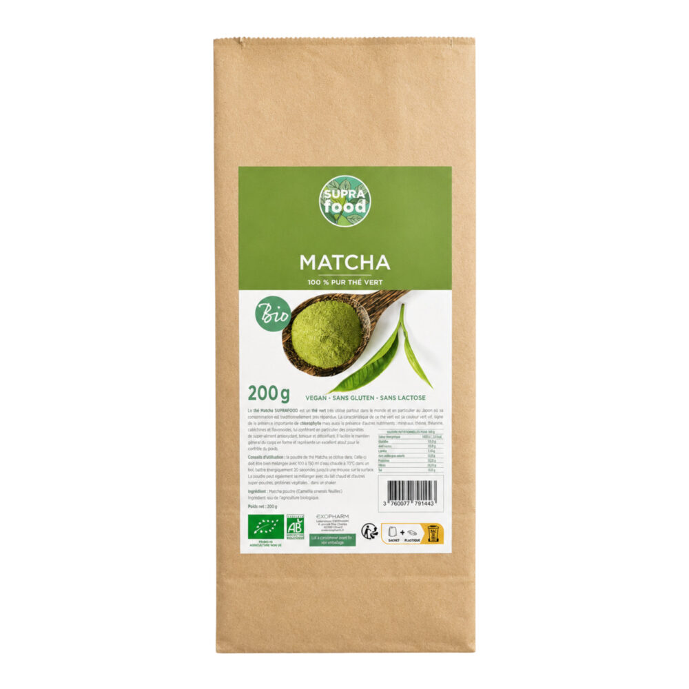 Matcha Bio en Poudre 200 g