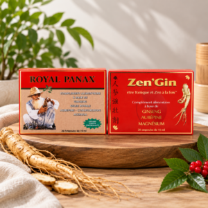 Pack Énergie & Vitalité - Royal Panax & Zen'Gin